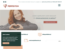 Tablet Screenshot of perfekton.pl